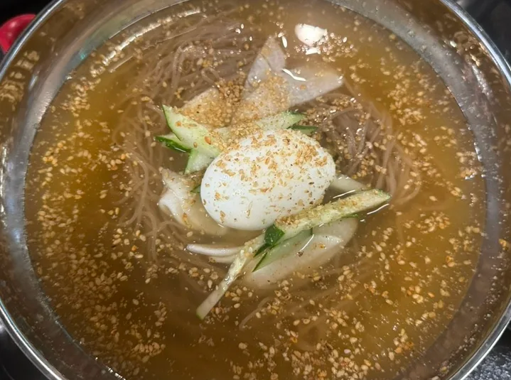 세숫대야 물냉면