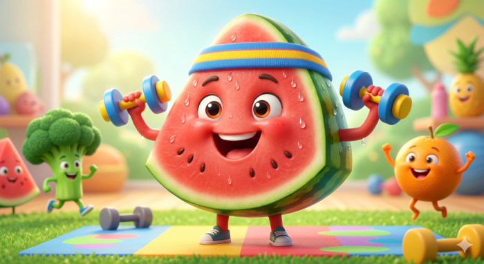 [건강/푸드] 수박은 그냥 설탕물? 다이어터들이 모르는 진짜 영양 성분 🍉